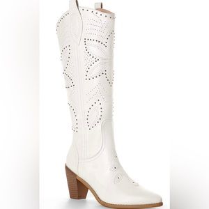 Ann Creek Tall Country Western Boots Studded